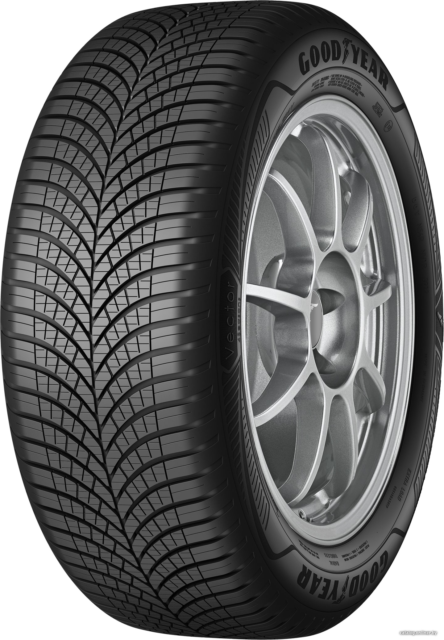 Автомобильные шины Goodyear Vector 4Seasons Gen-3 SUV 235/55R19 105W в  Витебске купить за рублей в рассрочку